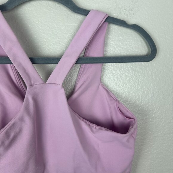 Alo Yoga Airbrush Real Bra Tank M Medium Support Athletic Activewear Athleisure - Picture 8 of 9